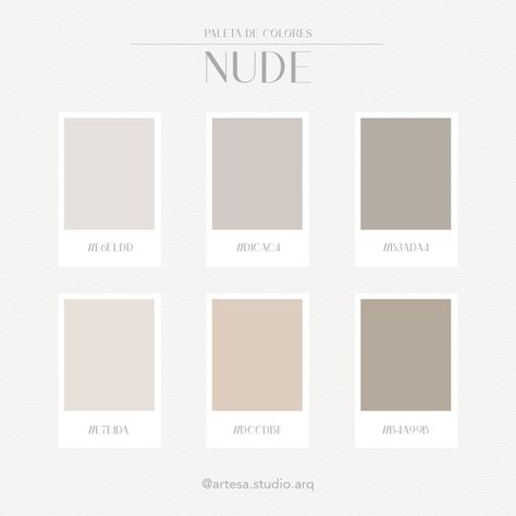 Neutral colors: tone variations of beige, taupe, sand, melon, grey, cream, brown and white Cream Tones Aesthetic, Color Pallete Aesthetic Neutral, Beige Aesthetic Palette, Neutral Canva Color Palette, Creme Color Palette, Taupe Colour Palette, Beige Color Code, Biege Colour Pallete, Grey Beige Color Palette