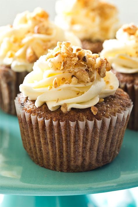 Carrot Cake Cupcakes With Pineapple (Small Batch) Carrot Cake Cupcakes With Pineapple, Small Batch Cupcakes, Carrot Cupcake Recipe, Low Carb Carrot Cake, Small Batch Baking, Mini Carrots, Moist Carrot Cakes, Carrot Cake Muffins, Cupcakes With Cream Cheese Frosting