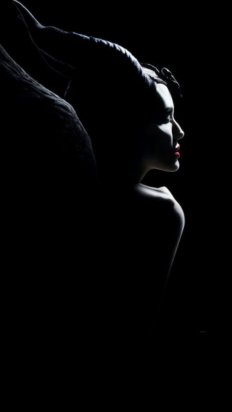 Maleficent Mistress Of Evil, Mistress Of Evil, Maleficent, In The Dark, Phone Wallpaper, Wallpapers, Makeup, Hair, Black