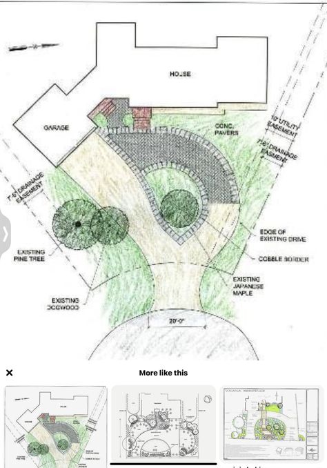 Roundabout Driveway, Driveway Makeover, Circle Driveway Landscaping, House Driveway, Circle Driveway, Driveway Ideas, Circle Drive, Driveway Entrance, Driveway Design