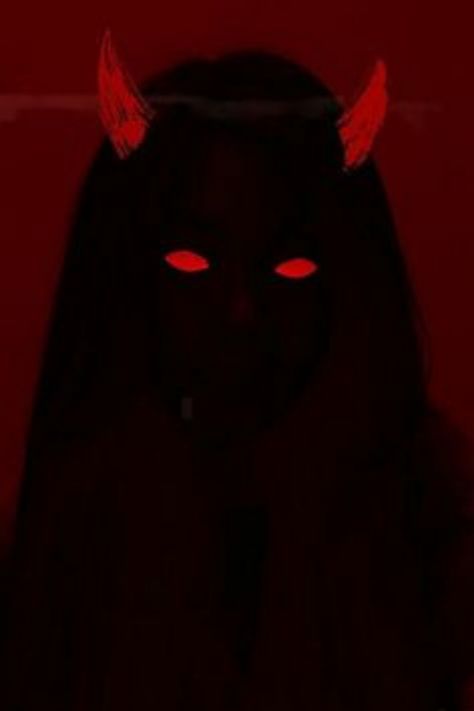 #red #demon #girl #pfp Demon Aesthetic Female, Demonic Pfp Aesthetic, Demon Aestethic Female, Demon Princess Aesthetic, Red Demon Pfp, Red Horns Aesthetic, Tiefling Horns Aesthetic, Demon Red Aesthetic, Demon Aestethic Girl