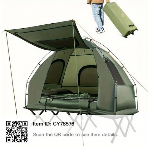 Pvc Siding, Camp Bed, Tent Cot, Going Camping, Camping Cot, Camping Mattress, Fabric Canopy, Roll Up Doors, Air Pillow