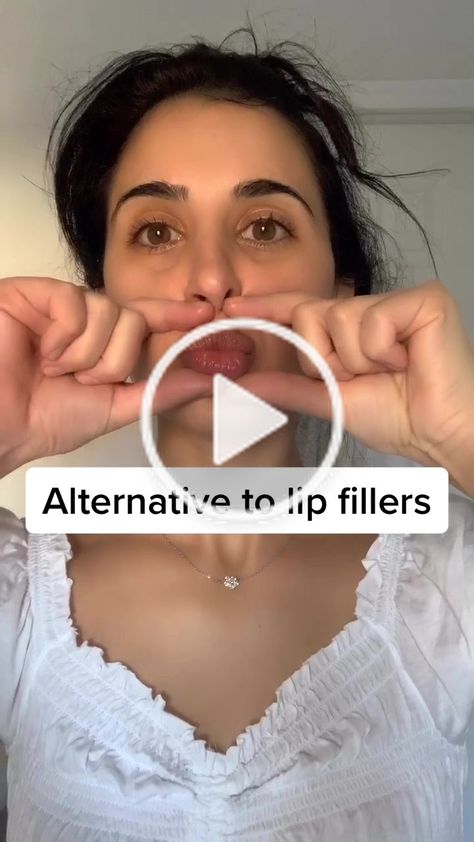 Danna Omari, Lip Massage, Tiktok Skincare, Acne Reasons, Yoga Face, Face Gym, Healthy Heart Tips, Face Yoga Exercises, Fuller Lips