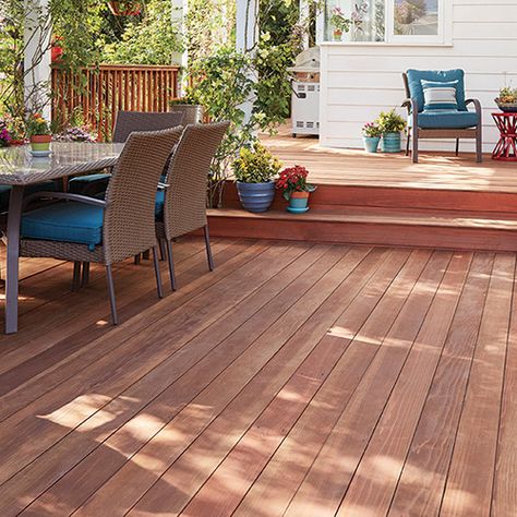 Top Five Wood Stain Colors For Wooden Decks - Paint Colors - Interior & Exterior Paint Colors For Any Project Outdoor Wood Stain Colors Decks, Color Deck Ideas Paint, Stain Colors For Wood Deck, Modern Deck Paint Colors, Deck Paint Colors Ideas Patio, Back Deck Color Ideas, Stains For Decks Wood, Modern Deck Stain Color, Deck Stain Colors For White House