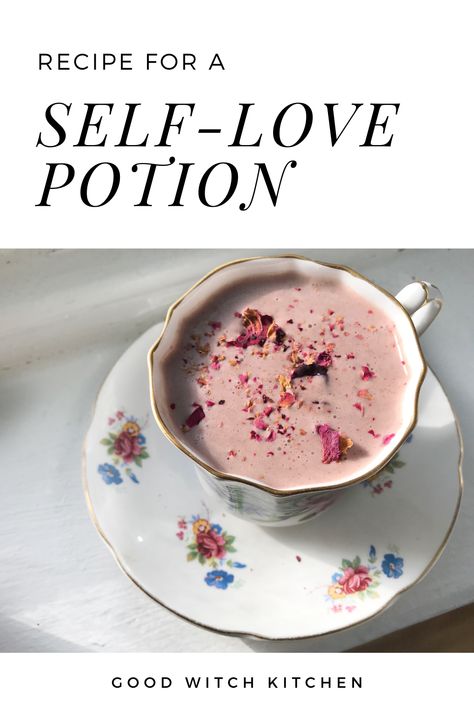 Love Bowl Witchcraft, Menstrual Spells, Self Love Rituals, Self Love Witchcraft, Herbs For Self Love, Self Love Spells, Witch Cafe, Self Love Potion, Venus Day