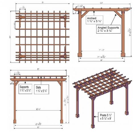 Pergola With Curtains, Building Patio, Small Garden Pergola, Pergola Decorations, Pergola Plans Design, Porch Pergola, Hvac Design, Garage Pergola, Small Pergola