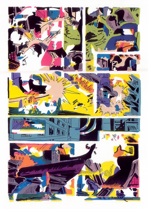 Abstract Comic, Comic Book Layout, Comic Layout, Mixed Media Illustration, Comic Poster, Comics Story, Comic Page, Comic Panels, Comic Illustration