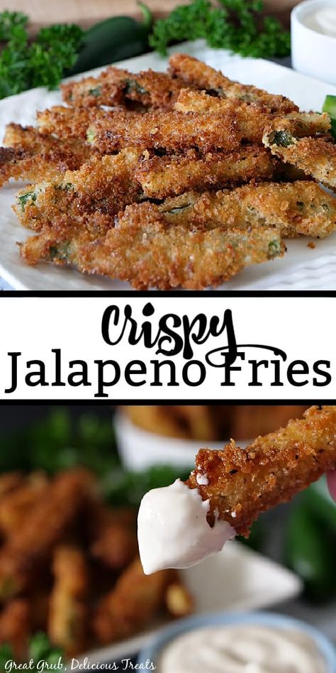 Fried Jalepeno Rings, Crispy Fried Jalapeno Slices, Crispy Jalapeno Slices, Fried Jalapenos Slices, Fried Jalapeno Slices Easy, Fried Jalepeno Recipes, Fried Stuffed Jalapeno Peppers, Stuffed Jalapeno Recipes, Fresh Jalapeno Recipes Appetizers