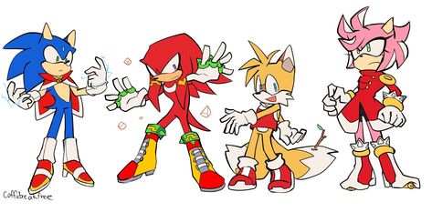 Sonic Echidna, Sonic Art Style, Sonic Images, Sonic The Hedgehog Fanart, Sonic Tails, Sonic Fanart, Sonic Heroes, Sonic Friends, Sonic Funny