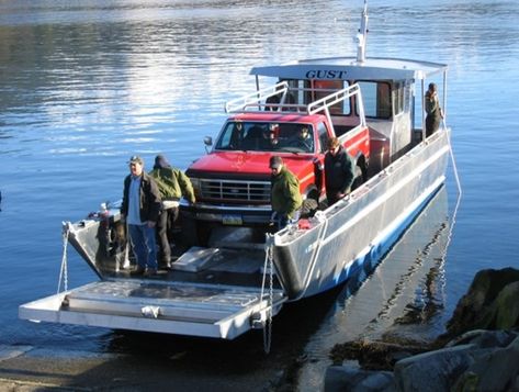 Aluminum Landing Craft - Workboats | Aluminum Boat Plans & Designs by Specmar Utility Boat, Seaweed Farming, Small Jet Boats, Mud Boats, Wooden Boat Plans, Landing Craft, Boat Projects, Ferry Boat, Aluminum Boat