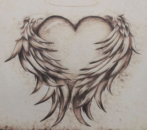 Angel Wings With Music Notes Tattoo, Drawings Of Angel Wings, Angel Tattoo Ideas For Women, Angels Tattoo For Women, Angel Wing Tattoo Designs For Women, Angel Wing Feather Tattoo, Beautiful Angel Tattoos For Women, Wings Memorial Tattoo, Tattoos With Angel Wings