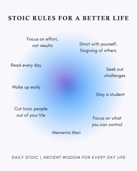 Daily Stoic, Stoicism Quotes, Make Your Life Better, Stoic Quotes, Man Up Quotes, Life Rules, Word Design, Philosophy Quotes, Self Motivation