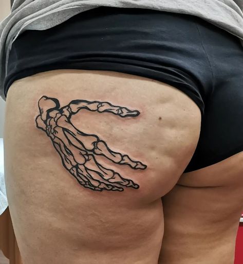 Beautiful Skeleton, Skeleton Tattoo, Waist Tattoos, Possible Tattoo, Bone Tattoos, Future Tattoo Ideas, Skeleton Tattoos, Fantasy Tattoos, Skeleton Hand Tattoo