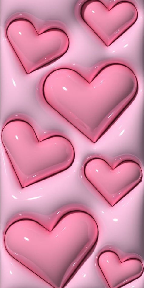 pink heart wallpaper: 3d embossed case Pink Heart Wallpaper, Pink Glitter Wallpaper, Lip Wallpaper, Jelly Wallpaper, 3d Wallpaper Iphone, 9 5 Job, Iphone Wallpaper Classy, Bubbles Wallpaper, Heart Iphone Wallpaper