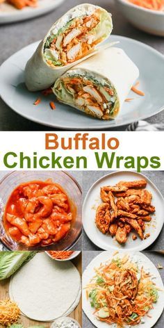 Tangy Chicken, Chicken With Vegetables, Buffalo Chicken Wraps, Chicken Wrap Recipes, Chicken Wrap, Health Dinner, Buffalo Chicken Dip, Health Dinner Recipes, Deilig Mat