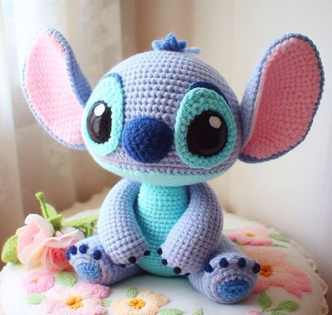 Crochet Stitch Disney Pattern Free, Easy Crochet Patterns Amigurumi, Stitch Disney Crochet Pattern Free, Lilo And Stitch Crochet Pattern Free, Arugami Crochet Pattern Free, Monster Crochet Pattern Free, Stitch Crochet Pattern Free, Stitch Amigurumi, Disney Crochet Patterns