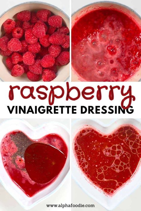 An easy way to make use of the summer's best produce, my homemade raspberry vinaigrette dressing is oh so easy to make. With just three base ingredients, this raspberry vinaigrette recipe is gluten-free, vegan and has no added sugar – just plenty of goodness. Raspberry Salad Dressing, Raspberry Vinaigrette Recipe, Raspberry Vinaigrette Dressing, Raspberry Salad, Raspberry Vinaigrette, Vinaigrette Recipe, Salad Dressing Recipes Homemade, Kitchen Details, Watermelon Salad