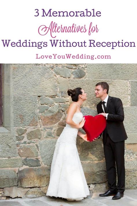 Wedding Without Reception, Alternative Reception Ideas, Wedding Reception Alternatives, Second Wedding Ideas, Wedding Alternatives, Simple Wedding Reception, Marriage Reception, Bride Planning, Wedding Help