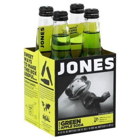 Glass Bottle Soda, Apple Soda, Jones Soda, Craft Soda, Soda Flavors, Drink List, Soda Brands, Drinks Brands, How To Make Box