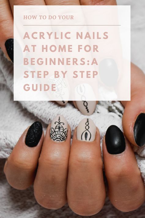 What All Do You Need To Do Acrylic Nails, Learn How To Do Acrylic Nails, Acrylic At Home, Tips For Doing Your Own Acrylic Nails, Learning To Do Acrylic Nails, Do Your Own Acrylic Nails At Home, At Home Acrylics, How To Do Acrilyc Nails, How To Paint Acrylic Nails