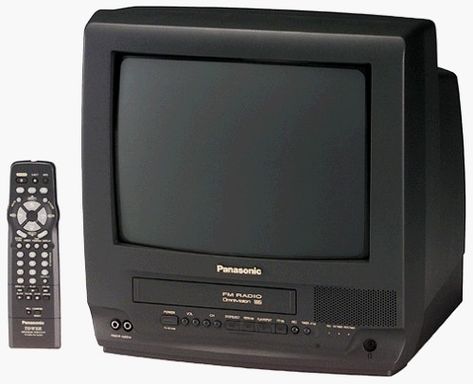 Tv Vcr Combo, Gadget Tecnologici, Crt Tv, Portable Tv, White Tv, Vintage Television, Television Set, Retro Gadgets, Retro Radio