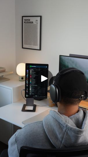 64K views · 9.5K reactions | Home office 
 
These are some of my favorite desk setup items at the moment: 
 
1.Lofree Flow mechanical keyboard and Lofree Touch mouse @lofree.co 
2.Sotsu portable monitor @sotsu_official 
3.Muji mini calendar @muji_global 
4.Benq laptopBar @benq_lighting  
 
 
Shot with sony zve10 🎥 
 
 
 
#macbook #macbookpro #homeoffice #setup #interiordesign #iphone15pro #keeb #mechanicalkeyboard #keyboard #desksetup #studio #battlestation  #apple #photography #tech⠀ 
⠀ | ZEN Josh | RUBII · Manifest Sony Zve10, Apple Setup, Apple Photography, Light Shoot, Portable Monitor, Mini Calendars, Desk Setup, Mechanical Keyboard, Macbook Pro