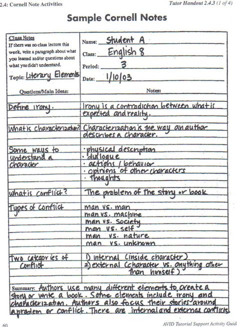 Cornell Notes Example, Cornell Note Taking Template, College Notes Organization, College Note Taking, Note Taking Strategies, Cornell Notes Template, Cornell Notes, College Notes, Chemistry Notes