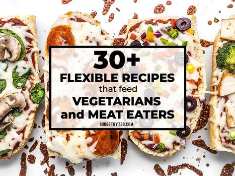 Flexible Recipes that Feed Vegetarians and Meat Eaters Frugal Dinners, Cold Peanut Noodles, Budget Bites, Roasted Vegetable Couscous, Recipes For Vegetarians, Frugal Kitchen, Vegetable Pasta Salads, Budget Food, Vegetable Couscous