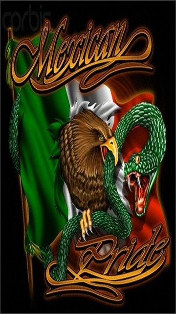 Mexican Pride Mexican American Culture, Mexico Wallpaper, Mexican Pride, Mexican Artwork, Chicano Love, Mexican Art Tattoos, Mexican Culture Art, Cholo Art, Flag Pride