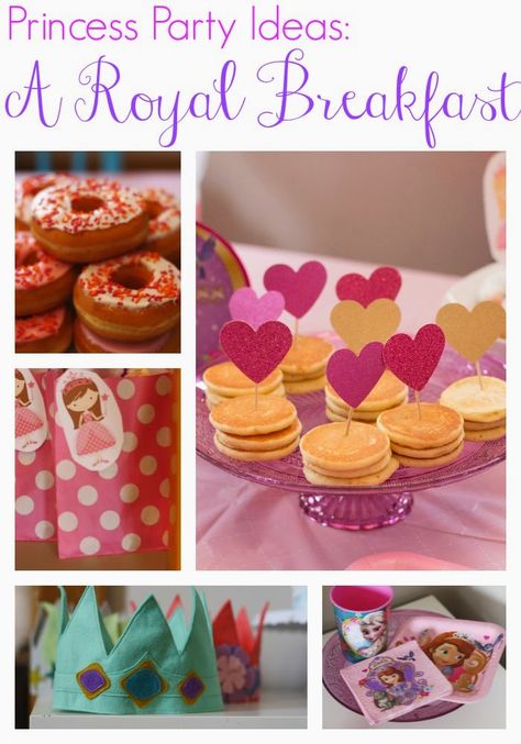 A Royal Breakfast Party: Showing Our #DisneySide #Princessparty #disneyprincess Princess Breakfast Birthday Party, Princess Breakfast Party, Princess Brunch Birthday Party, Princess Brunch, Breakfast Party Ideas, Royal Breakfast, Princess Breakfast, Princess Party Food, Princess Party Ideas