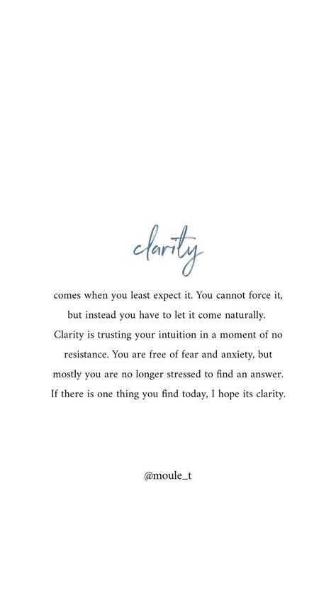 Clarity Quotes, Yoga Exercises, Self Quotes, Self Love Quotes, Psych, Note To Self, Buzzfeed, Handwriting, Inspirational Words