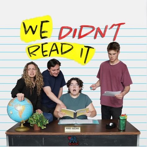 We Didn't Read It Life Cast, College Life, Keep Going, Podcast, Acting, It Cast, Internet, Reading, Quick Saves