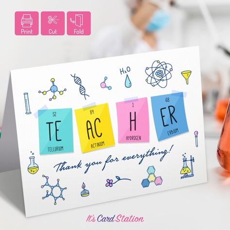 Sst Teacher Card, Teachers Day Chemistry Teacher, Teacher Day Thank You Card, Teachers Day Card Chemistry, Teachers Day Card Science Teacher, Teachers Day Cute Cards, Teachers Day Card For Computer Teacher, Teachers Day Card Front Page, Teachers Day Card Inside