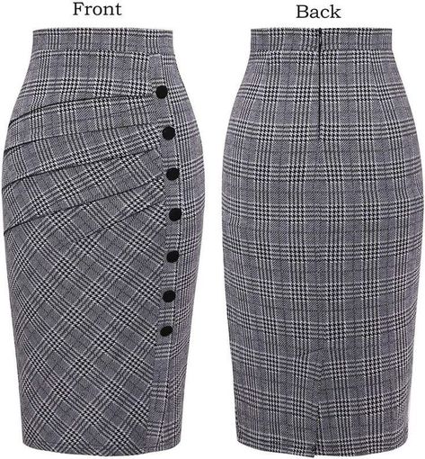 Top Skirt Design, Pencil Skirt Outfits Classy, Skirt Design Ideas, Work Attire Women, Classy Skirts, Skirt Ideas, African Skirts, Pencil Skirt Outfits, Cute Dress Outfits