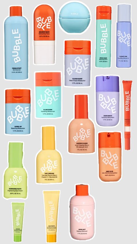 bubble skincare #bubble #skincare #bubbles #bubbleskincare #aesthetic #preppy #skin #facewash #fyp Bubble Products, How To Make Bubble Skin Care, Bubble Skin Care, Skin Care Bubble, All Bubble Products, Preppy Bubble Skincare Pfp, Bubble Skincare Preppy, Bubble Set Skincare, Bubble Skincare