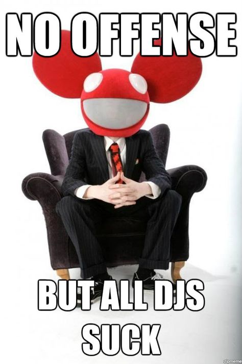 Deadmau5 Joel Zimmerman, Deadmau5 Art, Dead Mau5, Knife Party, Rave Girl, Edm Festival, Electronic Dance Music, Daft Punk, Music Memes