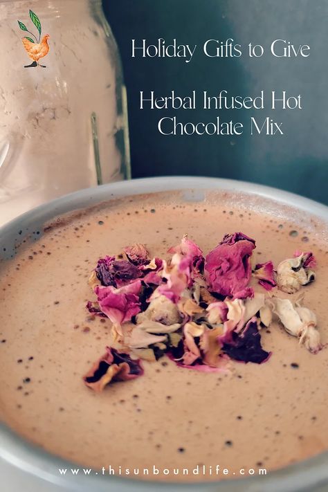 Herbal Hot Chocolate, Herbal Gift Ideas, Herbal Infusions Recipes, Herbal Gifts, Cold Buster, Home Apothecary, Hot Cocoa Mix Recipe, Teas Recipes, Hot Chocolate Mix Recipe