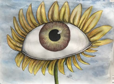 Art class surrealism eye artbyrenee.weebly.com Eye Drawing Surrealism, Surrealism Easy, Surrealism Eye, Surrealism Drawing Ideas, Surrealism Paintings, Surreal Flowers, Surrealism Drawing, Butterfly Eyes, Baby Coloring Pages