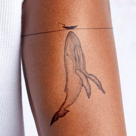 As Above So Below Tattoo, Food Tattoo, Whale Tattoo, Tasteful Tattoos, As Above So Below, Tattoo Signs, Inspiration Tattoos, Cute Tiny Tattoos, Line Art Tattoos