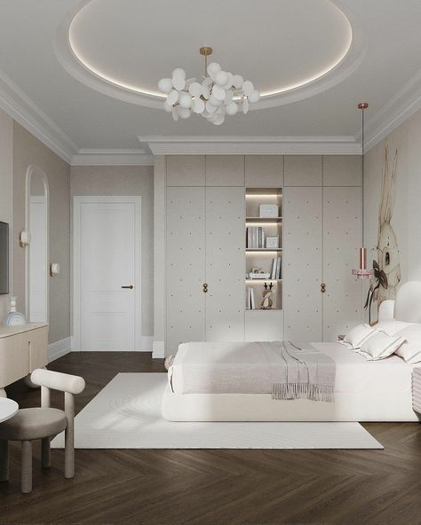 Neutral Kids Bedroom, Futuristic Bedroom, Kids Interior Room, Girl Bedroom Designs, Bedroom Bed Design, Neutral Bedroom, Room Design Bedroom, Kids Room Design, Kids Bedroom Decor