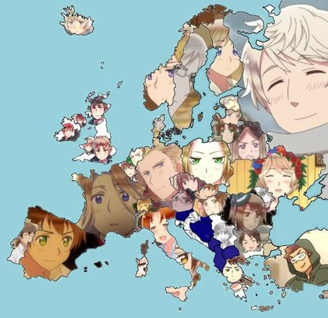 Hetalia Manga, Prussia Hetalia, Hetalia Memes, France Country, Disney Princess Cartoons, Map Of Europe, Hetalia Funny, Hetalia Anime, Hetalia Characters