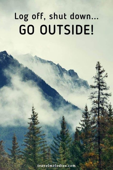 Go Outside Quotes, Outside Quotes, Chronically Online, Thought Provoking Quotes, Go Outdoors, Wise Words Quotes, Nature Quotes, Go Outside, Feeling Great