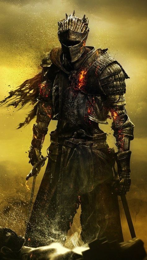 Soul Of Cinder, Dark Souls Characters, Dark Souls Game, Soul Saga, Dark Souls Wallpaper, Dark Souls Artwork, Bloodborne Art, Soul Game, Demon Souls