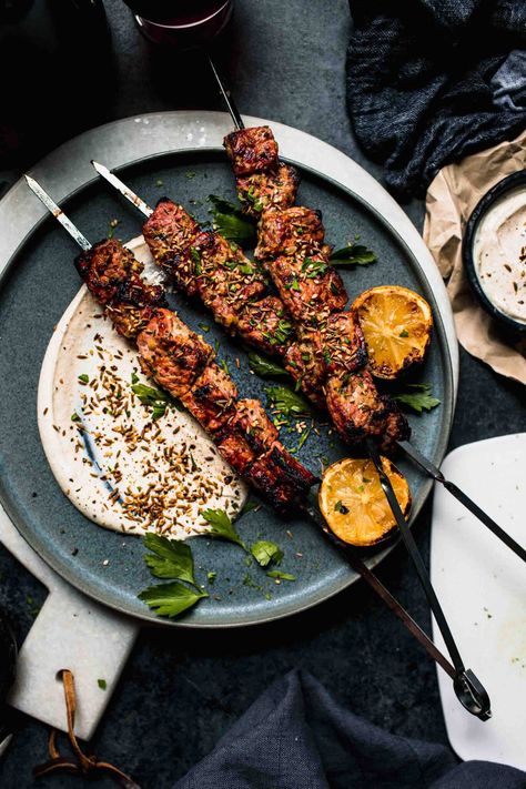 Lamb Kebab Marinade, Lamb Kebab, Minced Lamb, Lamb Kabobs, Bbq Lamb, Braised Chicken Breast, Lamb Loin Chops, Lamb Kebabs, Marinated Lamb