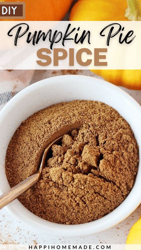 Far better than any store-bought option, this homemade pumpkin pie spice recipe combines four pantry staple ingredients for the perfect blend. Adjust the quantities to taste, and keep it on hand to add warm flavor to all your recipes! Homemade Pumpkin Pie Spice, Pumpkin Pie Spice Recipe, Pie Spice Recipe, Homemade Pumpkin Pie, Homemade Pumpkin, Diy Pumpkin, Spice Recipes, Pumpkin Pie Spice, Family Friendly Meals