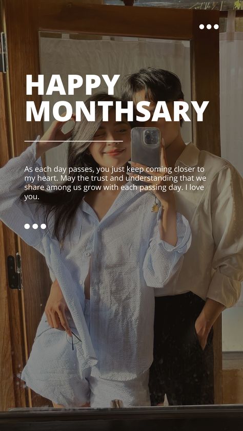 1st Monthsary Caption, Monthsary Story Ideas, My Man Captions, Monthsary Caption Ig Story, Monthsary Background Aesthetic, Boyfriend Gift Ideas For Anniversary, Monthsary Caption, Template For Couple, Bf Anniversary