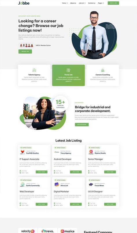 Website design Job Listing Design, Job Listing Website Design, Jobs Website Design, Recruitment Website Design Inspiration, Job Board Website Design, Web Designer Website, Job Website Design, Recruitment Website Design, Digital Newsletter