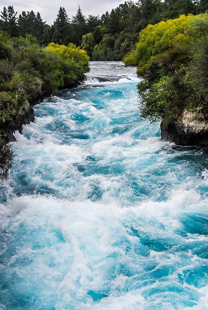 Huka Falls, New Zealand Waterfalls, Huka Falls New Zealand, Te Anau New Zealand, Blue Lake New Zealand, Lake Tekapo New Zealand Photography, New Zealand Landscape, 7 Continents, Fall River