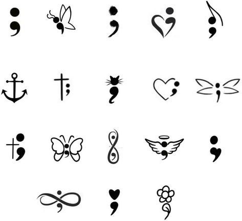 Tattoos To Get For Your First Time, Cute Tattoos On Wrist With Meaning, Small Meaningful Hand Tattoos, Small Drawings With Meaning, Ear Tatoos Small Meaningful, Small Tattoos Semicolon, Semi Colons Tattoos, Unique Small Tattoo With Meaning, Small Semicolon Tattoo