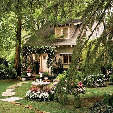 The+7+Most+Magnificent+Movie+Gardens+Of+All+Time Cute Cottages, Tudor Cottage, Fairytale Cottage, Cottage Cabin, Style Cottage, Dream Cottage, Cute House, Cabins And Cottages, Little Cottage